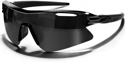 Polarized Sports Sunglasses for Men Women and Youth, UV400 Protection Ideal for Cycling Baseball Fishing Golf Running