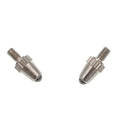 Contact Points for Dial Indicators and Linear Gage 2 Pieces Carbide Tips M2.5 Thread(Tungste Carbide)