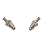 Contact Points for Dial Indicators and Linear Gage 2 Pieces Carbide Tips M2.5 Thread(Tungste Carbide)