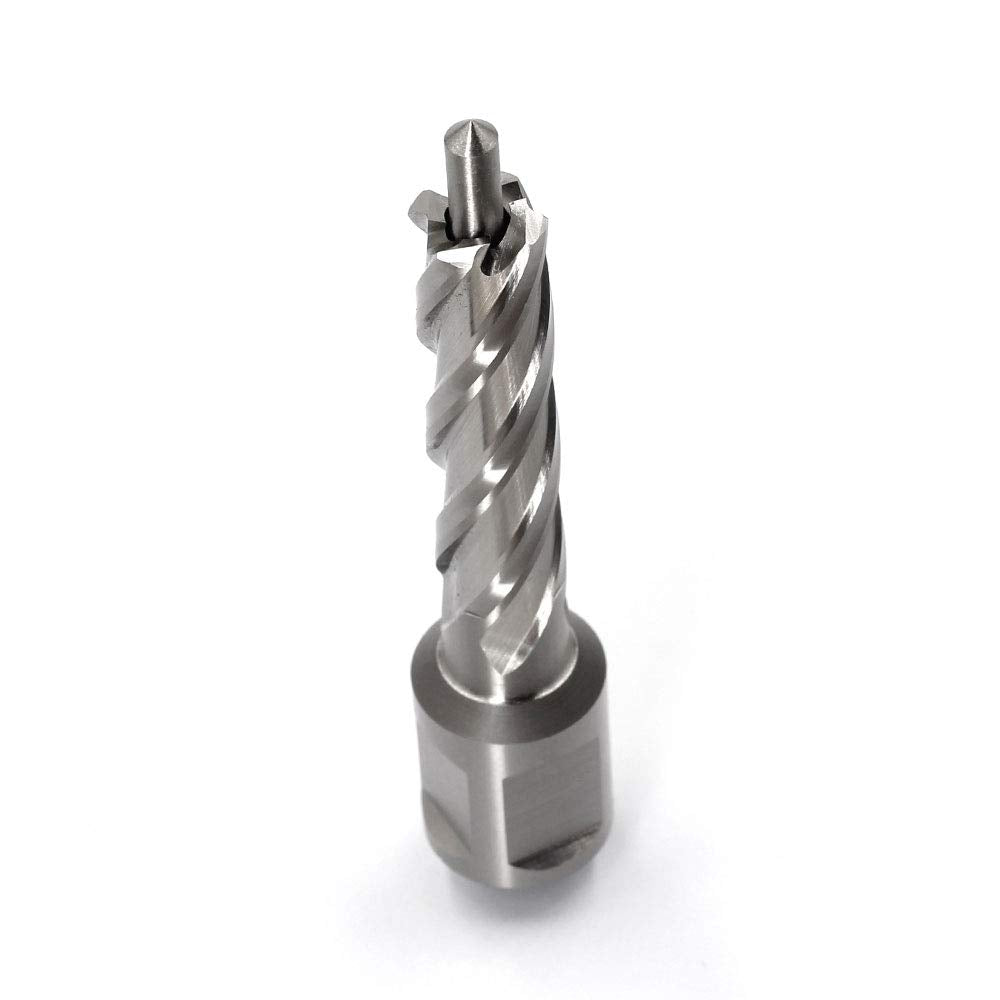 Annular Cutter JESTUOUS 3/4 Inch Weldon Shank 1/2 Cut Dia 2 Cut Depth