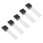 Bridgold 5pcs TMP36GT9Z TMP36 36GT Low Voltage Temperature Sensors,3-Pin.