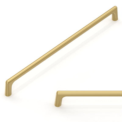 10 Pack Brushed Gold Cabinet Pulls 10 Inch(256mm) Kitchen Cabinet Handles Cabinet Hardware for Drawer Pulls