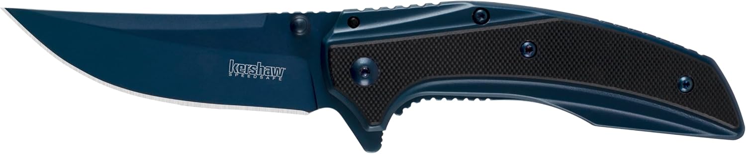 Outright Folding Pocket Knife, 8Cr13MoV Stainless Steel Blade, Pocketclip