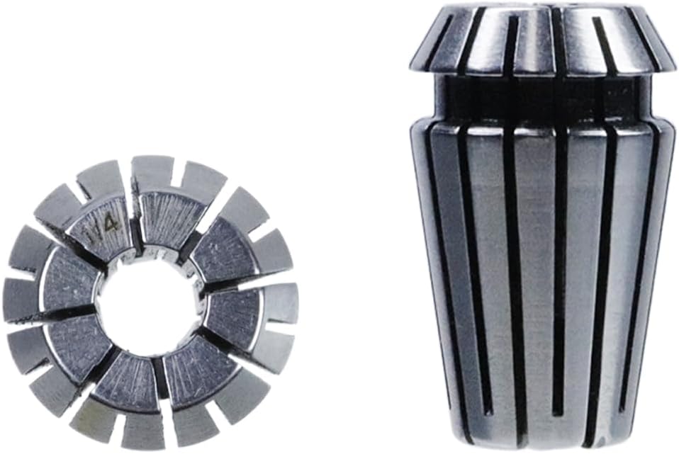 2pcs ER16 Spring Collet Chuck 1/4Inch Dia Collets Set