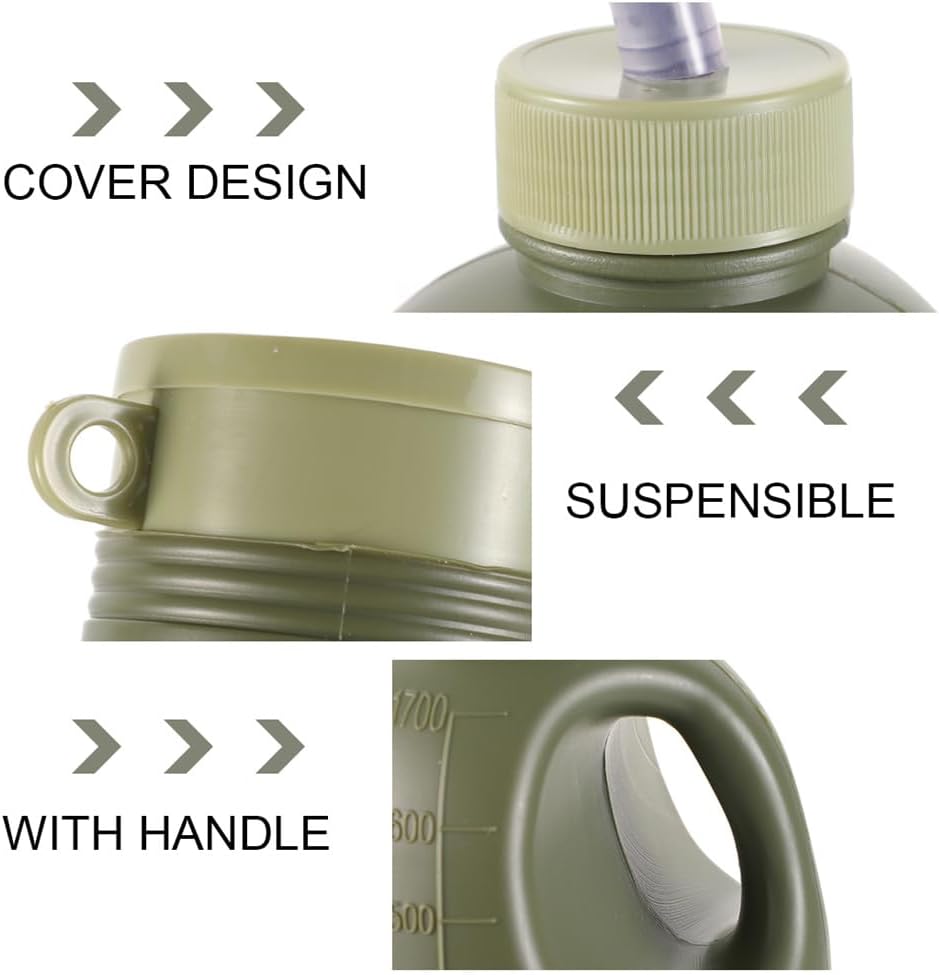 Urine Bottle 1700ml Urinal Bottles for Men and Women Pee Container Spill Proof Portable Mobile Toilet for Camping Car