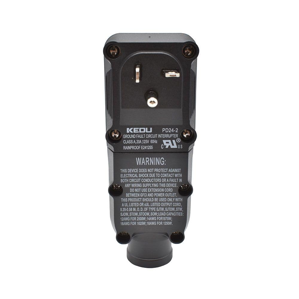 Superior Electric SE 5010 GFCI 20 Amp Plug NEMA 5-20P