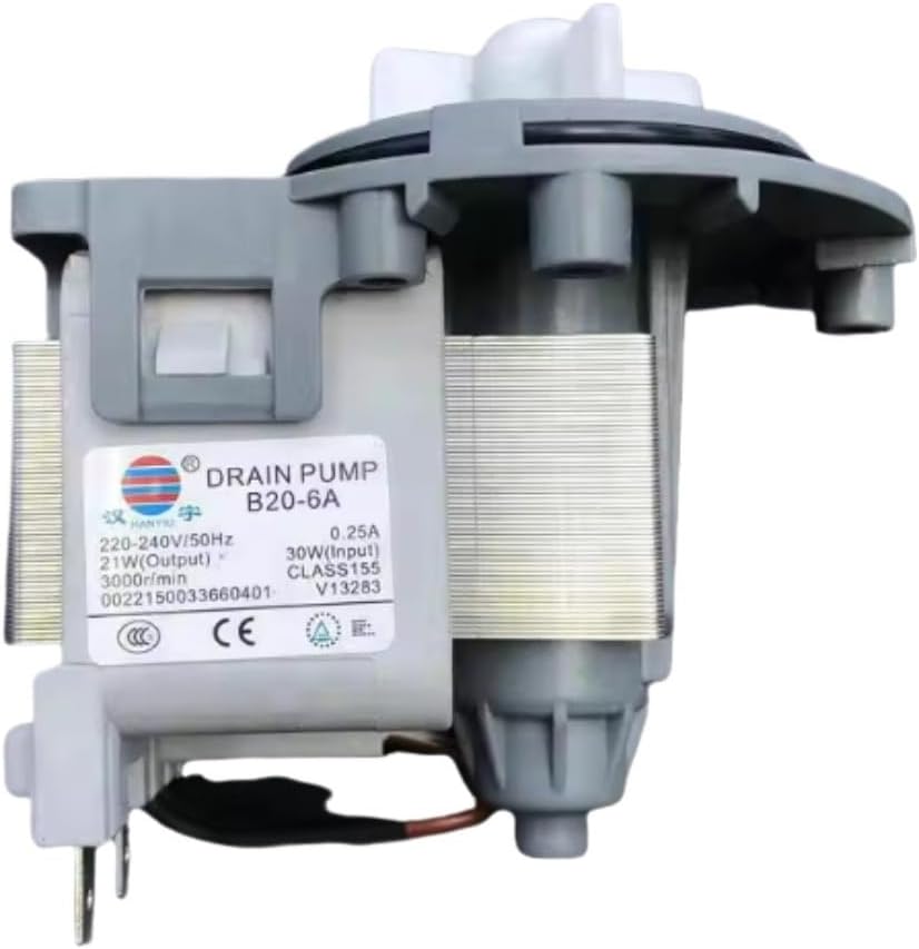 Compatible With Drum Washing Machine Drain Pump Valve Motor B20-6A Drain Pump(Single motor)