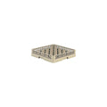 25 Compartment Beige Glass Rack