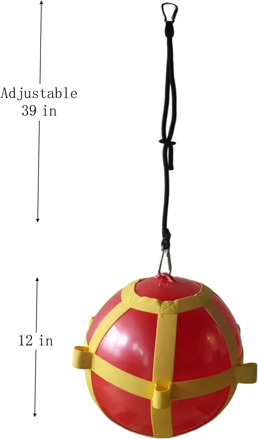 Horse Treat Ball & Horse Stall Toys (Red)