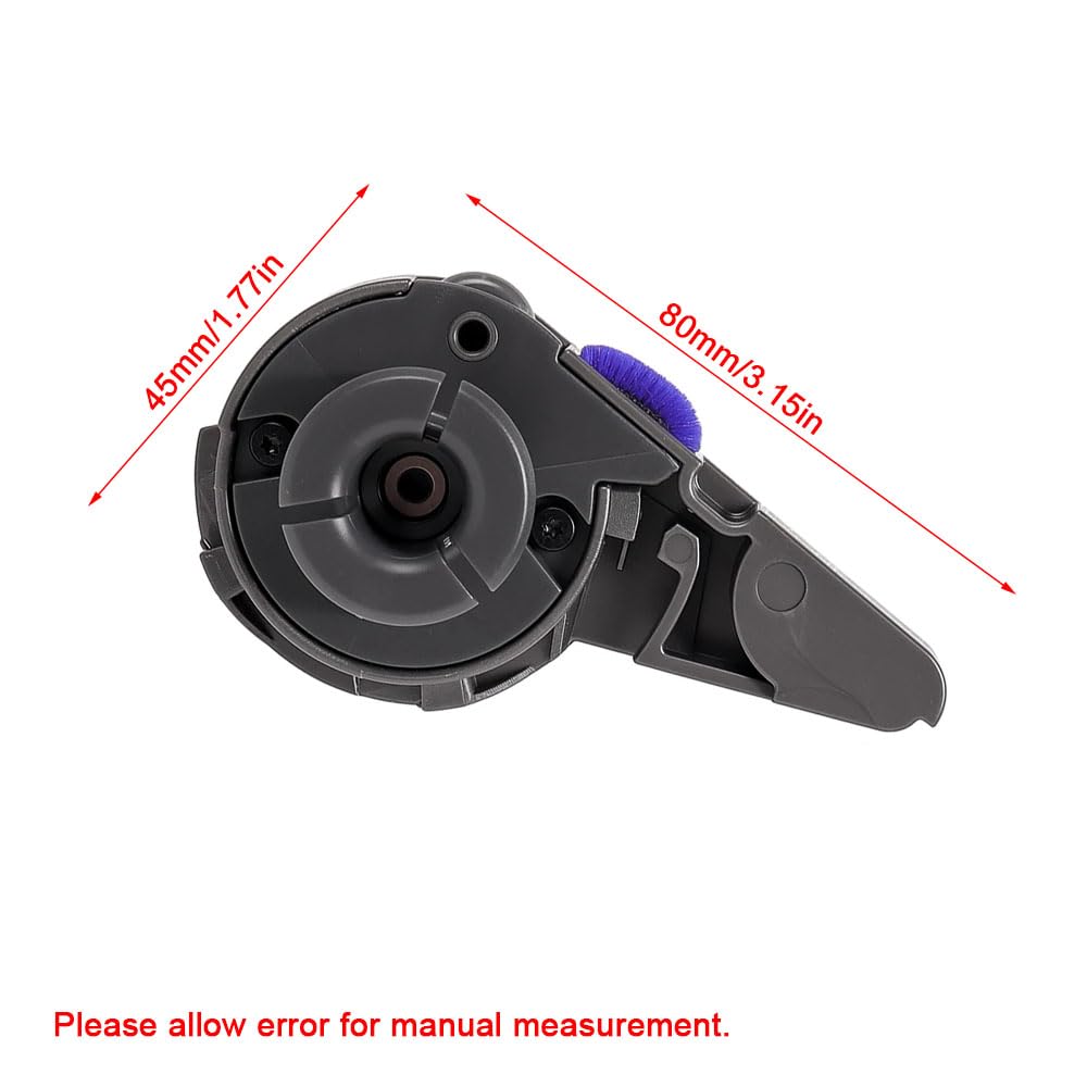 tooloflife Vacuum Brush End Cap Replacement 970445-01, Compatible with Dyson V12 V15 Detect Slim