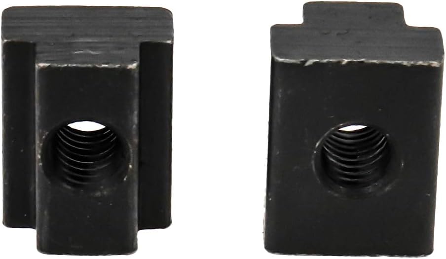 M6 T-Slot Nut,Black Oxide Finish,Grade 8.8,1/4 Threads