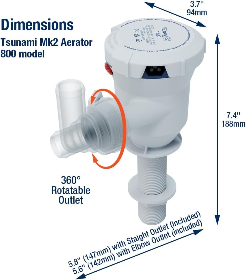 Attwood Tsunami MK2 Aerator Pump