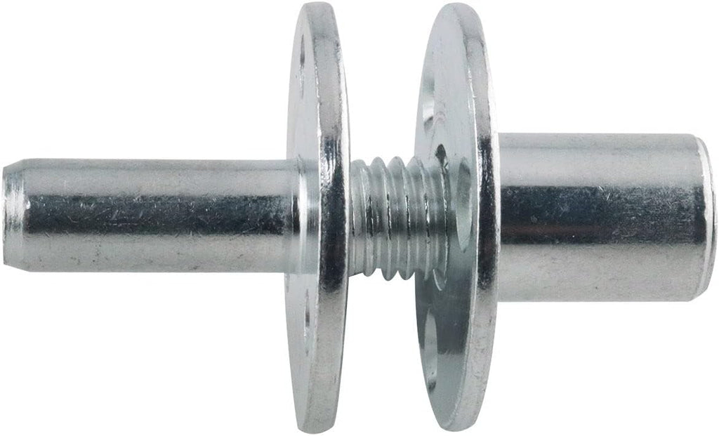 2 Sets Metal M12 Bed Post Connector Screw-in T-Nut Bedpost Connector Furniture Hardware Fittings Nuts