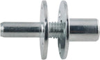 2 Sets Metal M12 Bed Post Connector Screw-in T-Nut Bedpost Connector Furniture Hardware Fittings Nuts