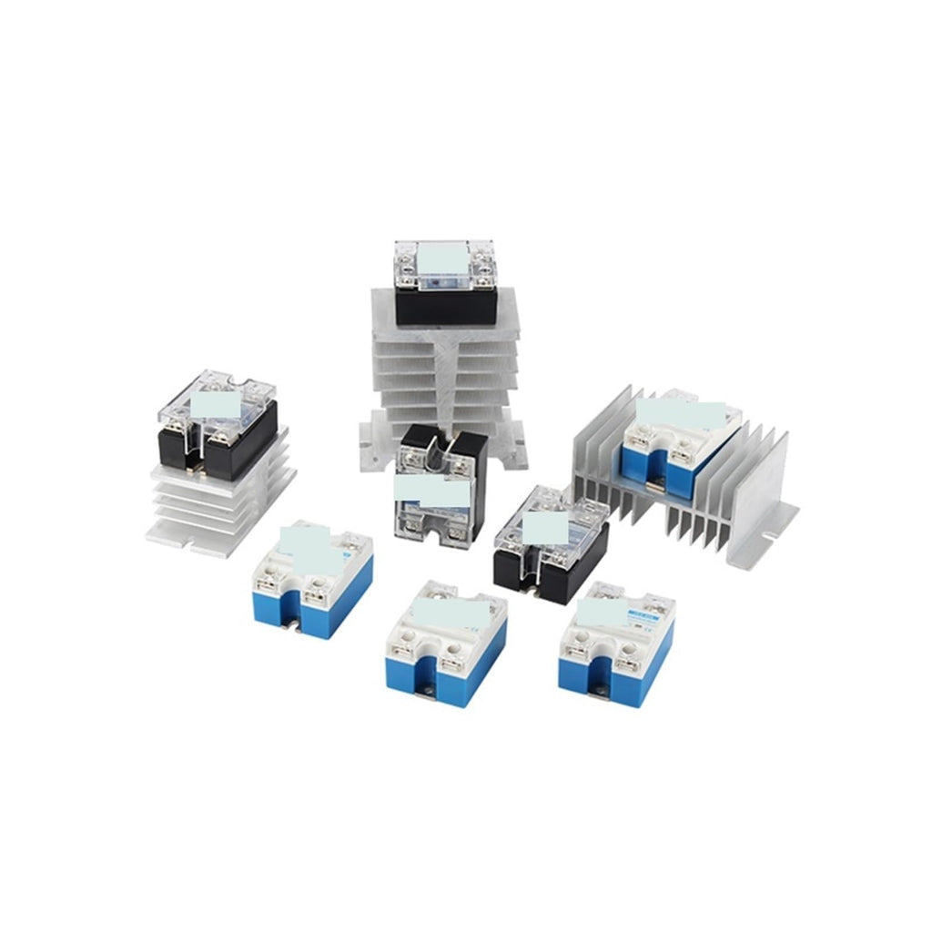10A 25A 40A DD NC Normally Closed SSR Single Phase DC Control DC Heat Sink SSR-25DD 40DD,Solid State Relay (Size : 10DD)