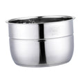 AFXGUSD Rice Cooker Stainless Steel Inner Pot Pressure Cooker Inner Container Inner Pot Replacement, 12L