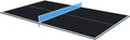 8.5ft Mid-Size Foldable Ping Pong Conversion Top, Portable Table Tennis Table Top with EVA Foam Pads & Net