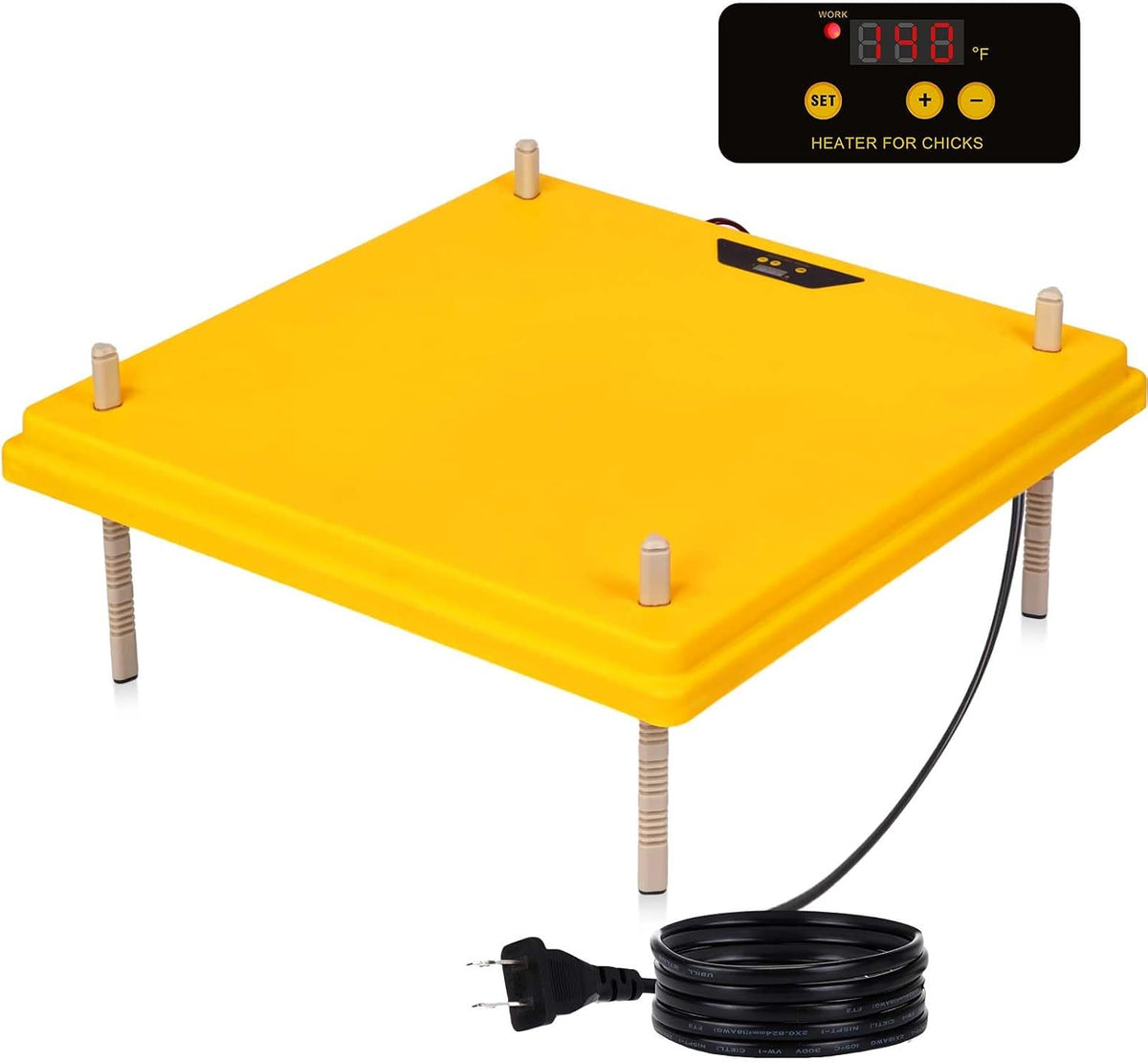 20" x 20" Extra Large Brooder Heater for Chicks