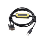 PLC Programming Cable USB-TK503 for ABB Debugging Cable AC500-Eco Series PLC Programming Cable Download Line TK503 PM571 PM581 PM591 PM592(Black Economic Version)