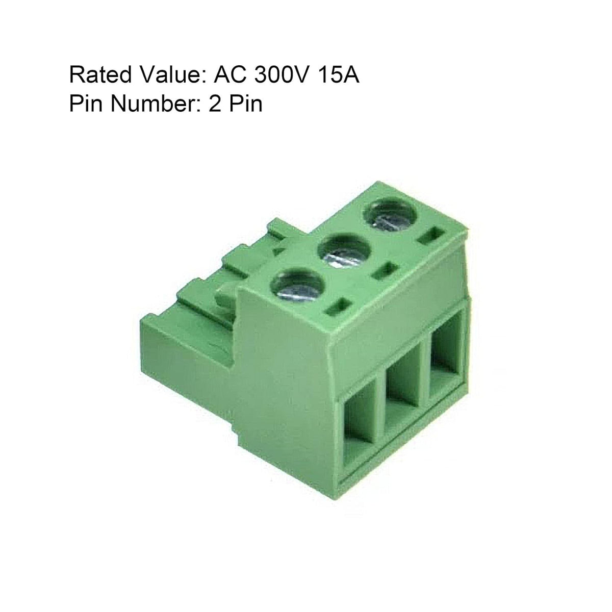 20pcs 3P 5.08mm Angle PCB Screw Terminal Block
