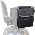 Water-Resistant Saddle Bag (Large, Black) - For Mobility Scooters, Wheelchairs, & Power Chairs - Lightweight & Easy