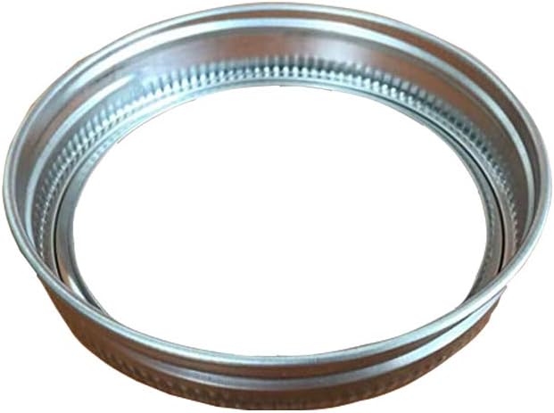 Regular Mouth Mason Jar Replacement Rings or Tops 24Pcs for Tinplate Metal