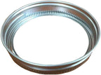 Regular Mouth Mason Jar Replacement Rings or Tops 24Pcs for Tinplate Metal