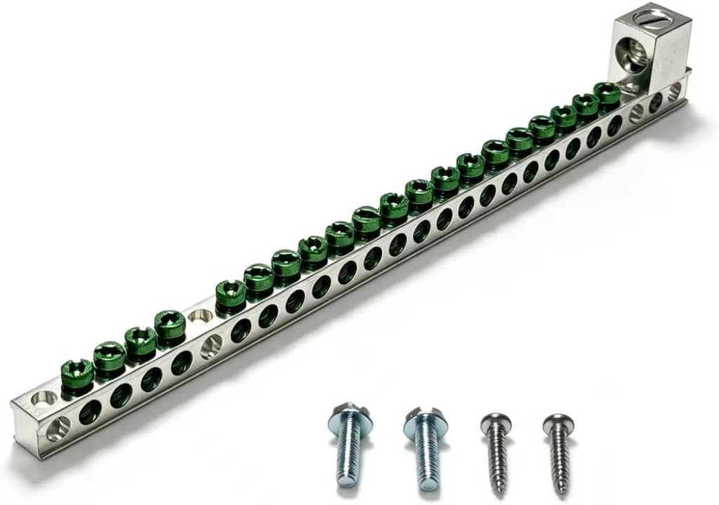 Ground Bar Kit for Eaton BR and CH Series Load Centers, 21 Terminal Grounding Bar