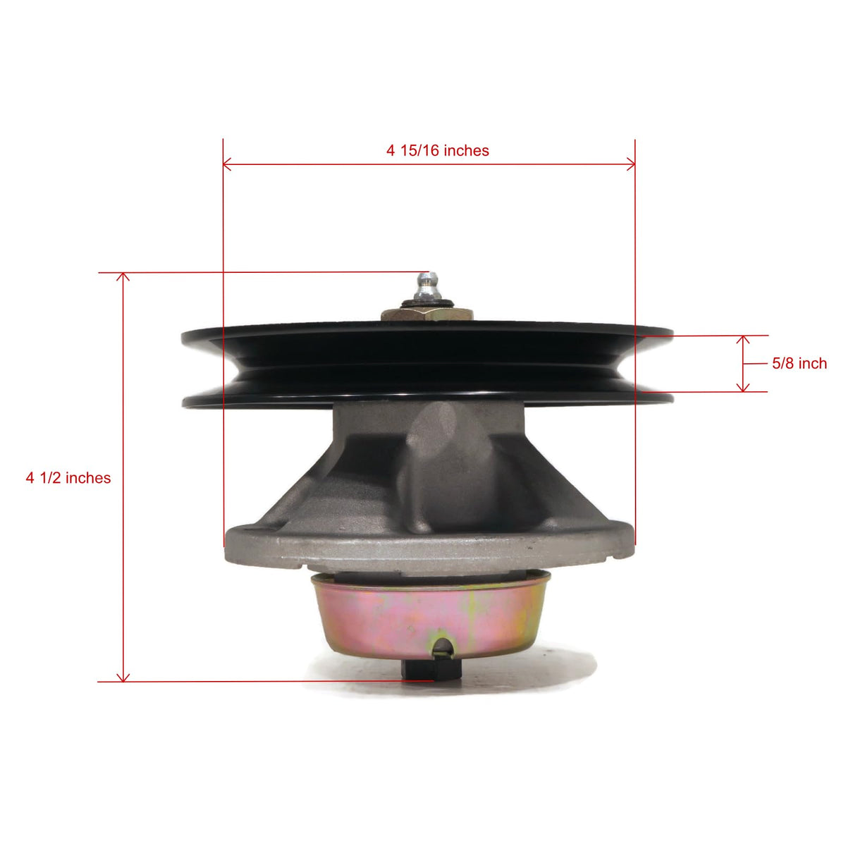 The ROP Shop Spindle Assembly for John Deere GS75 Commercial Walk-Behind Mower 48/54" Deck