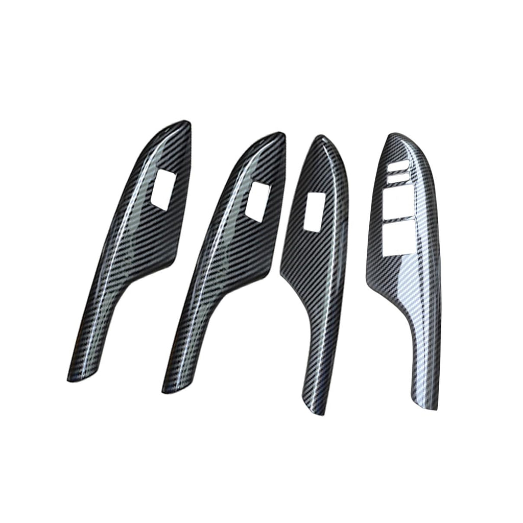 4Pcs/Set Power Window Switch Cover Panel for Toyota Corolla 2007-2013