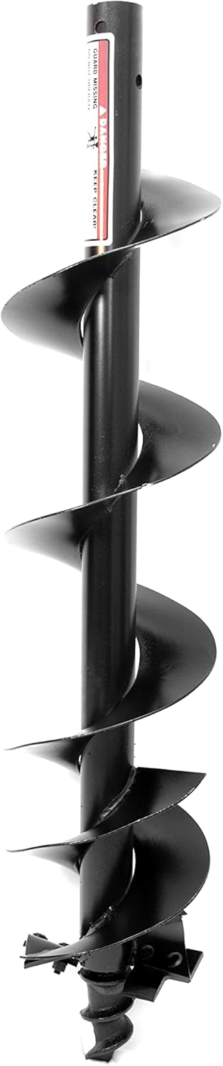 Tool Tuff Model 400 3-Point Tractor Post Hole Digger with 6" and 9" Standard Duty Auger for Compact/Sub-Compact/Cat 0