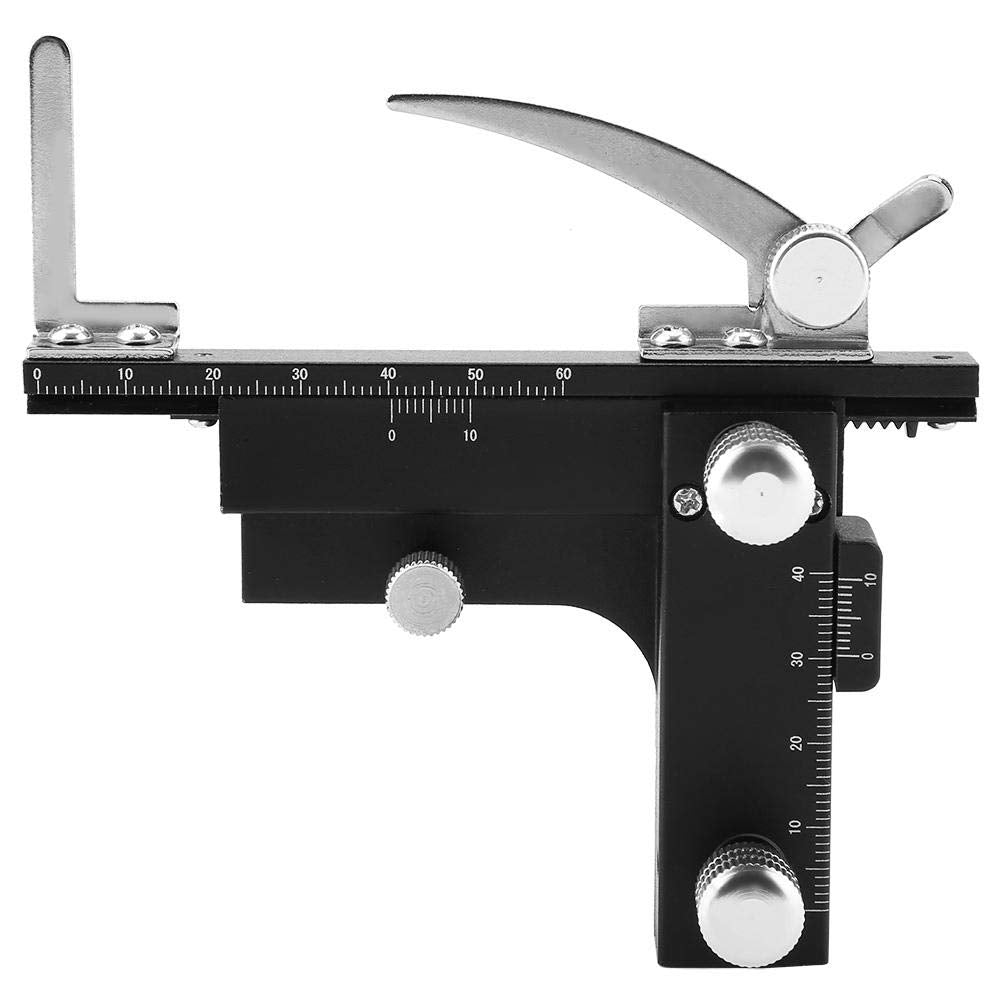 Microscope Movable Caliper, High- Movable Ruler Mechanical Stage X-Y Uses on Microscope to Move The