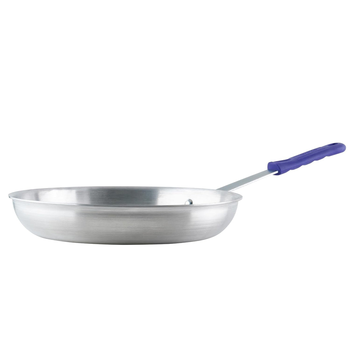 14" Aluminum Fry Pan/Skillet, Natural Finish with Cool Touch Handle