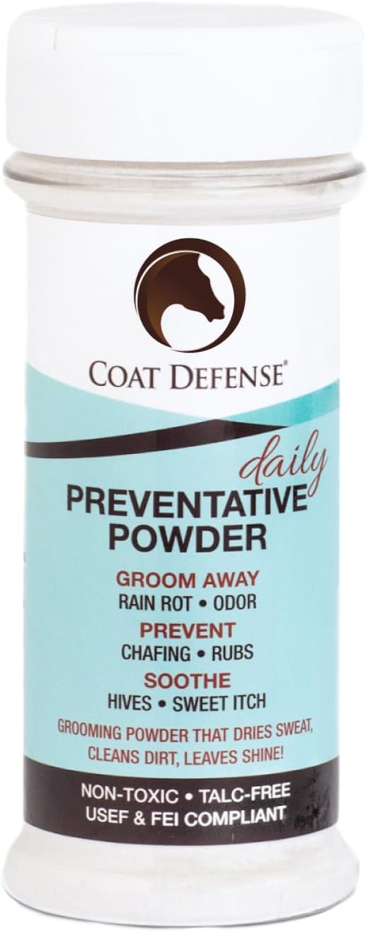 Daily Preventative Powder & Rain Rot Treatment for Horses | Safe & Effective Equine Sweet Itch, Skin Funk, Scratches