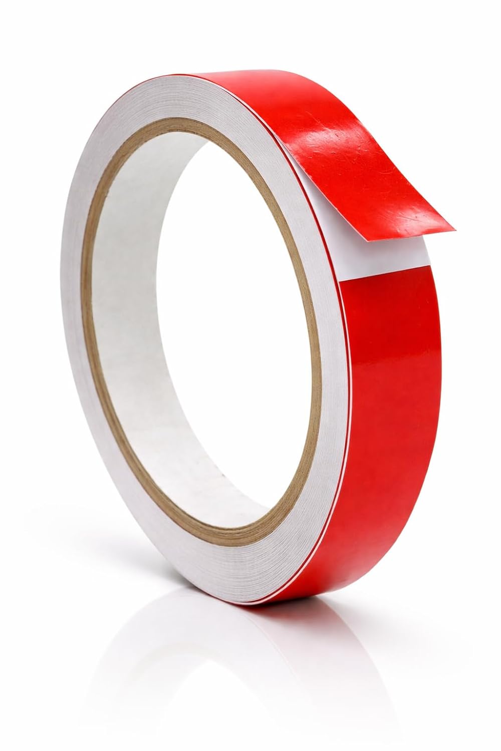 WOD Engineering Grade Retro Reflective Tape Red, 1 inch Wide x 30 ft. Outdoor Waterproof Safety Reflector for Autos