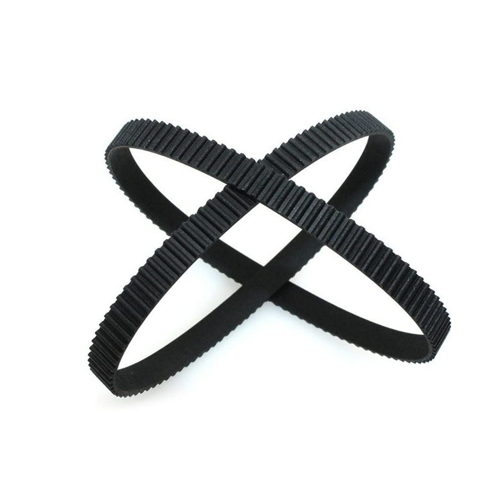 Zeelo 188-2GT-6 Endless GT2 Belt 188mm Length 94 Teeth 2GT Synchronous Belt 2mm Pitch 6mm Width GT2 Closed Loop Timing Belt Pack of 10