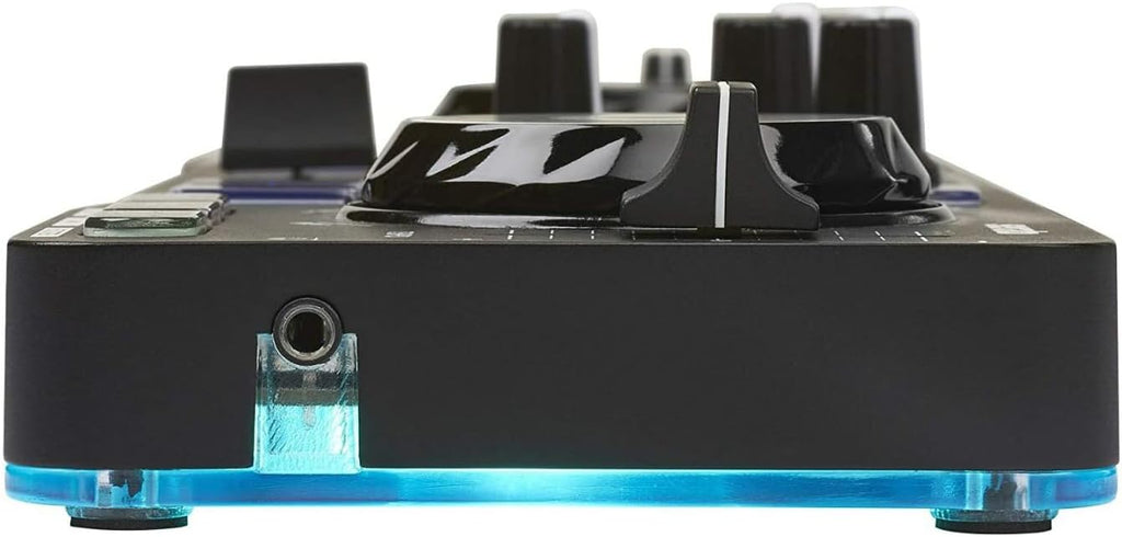 DJ Starter Kit | Starlight USB DJ Controller with Serato DJ Lite Software, 15-Watt Monitor Speakers, and