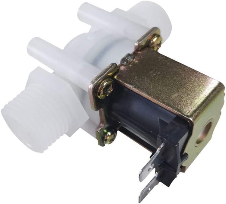 1/2" DC 12V Solenoid Valve N/C Normally Closed Water Inlet Flow Switch