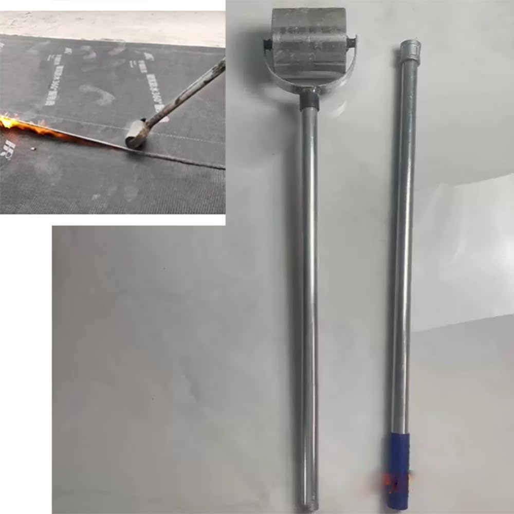 16.5 Pound Large Roof Seam Roller,51" Long Handle Roller Tool for Roofing PVC,TPO,EPDM Membrane (Roller Width