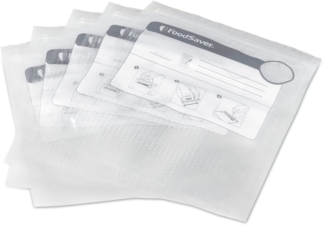 1-Gallon Vacuum Zipper Bags