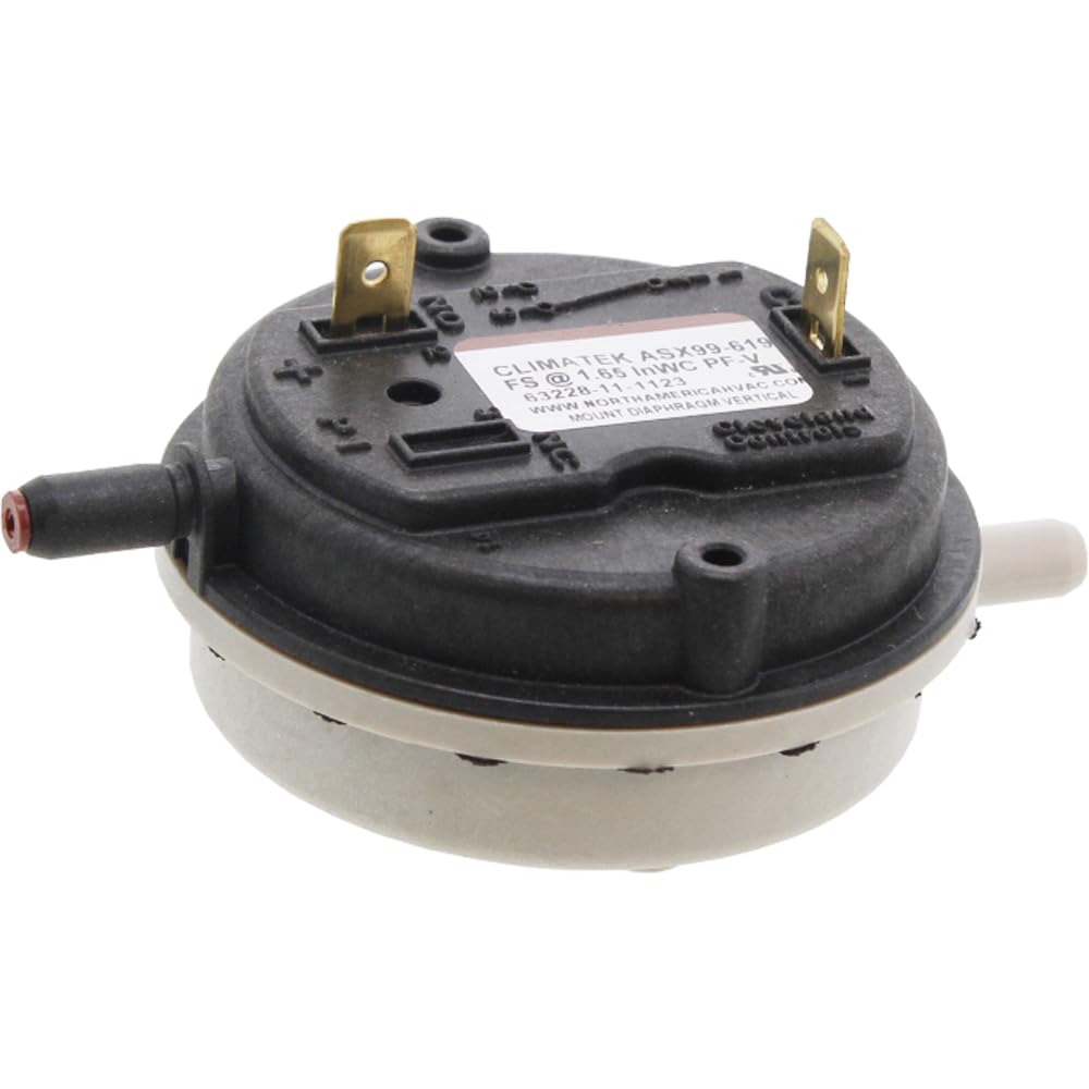 Furnace Vent Air Pressure Switch - Fits Trane American Standard SWT03254