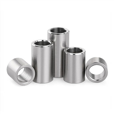 Inner Diameter 11mm 12mm 13mm 14mm 304 Stainless Steel Sleeve Bushing Bearing Waterproof and Rustproof High Intensity(14x19x30-5Pcs)