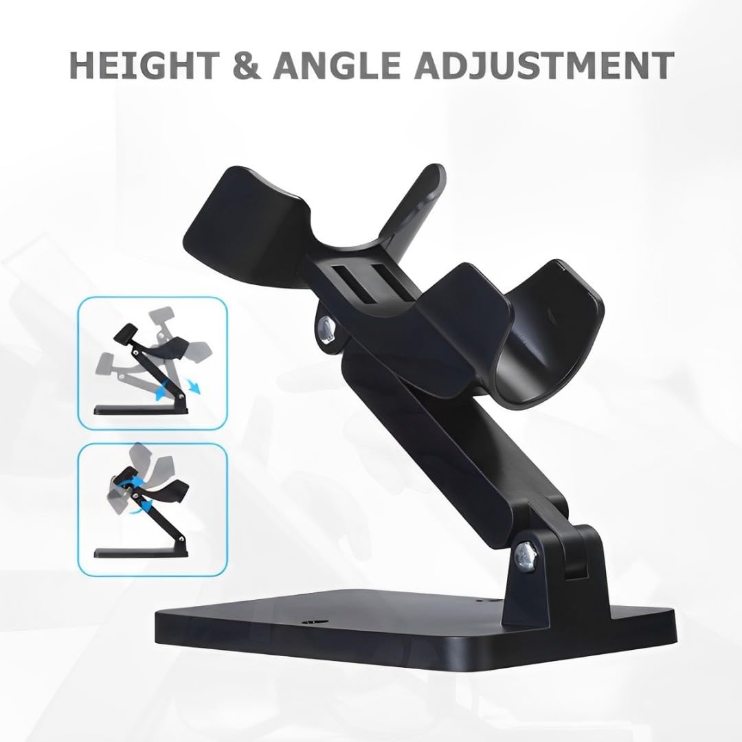 Universal Scanner Holder,Adjustable Barcode Scanner Stand,No Assembly Barcode Reader Bracket Compatible with 1900