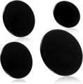 Surface Burner Cap Set Compatible With GE Gas Range/Stove/Oven (4-Pack)