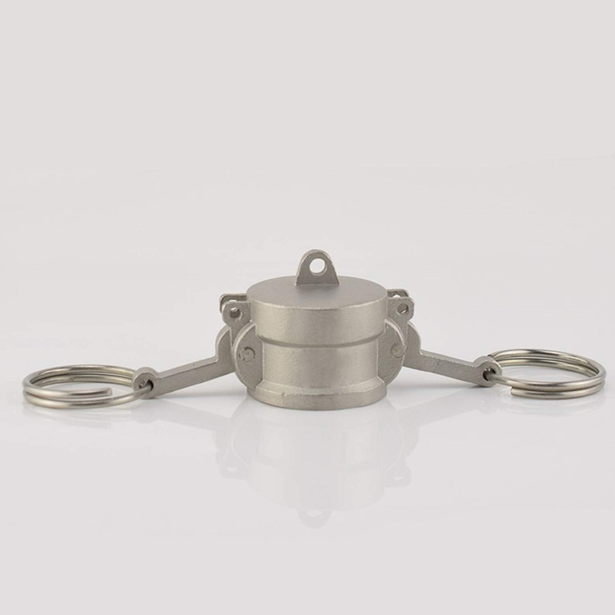 2PCS Cam and Groove Fitting, Aluminum, Type DC, 3" Dust Cap, with 2PCS Camlock Gasket Fitting (3“)