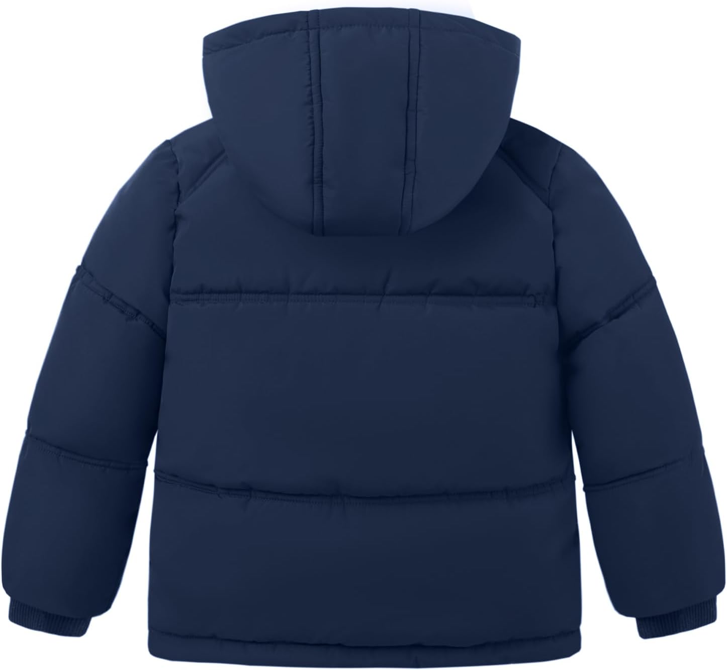 Boys Winter Coat Boys' Thick Puffer Jackets with Removable Hood Warm Quilted Coats Big Boys