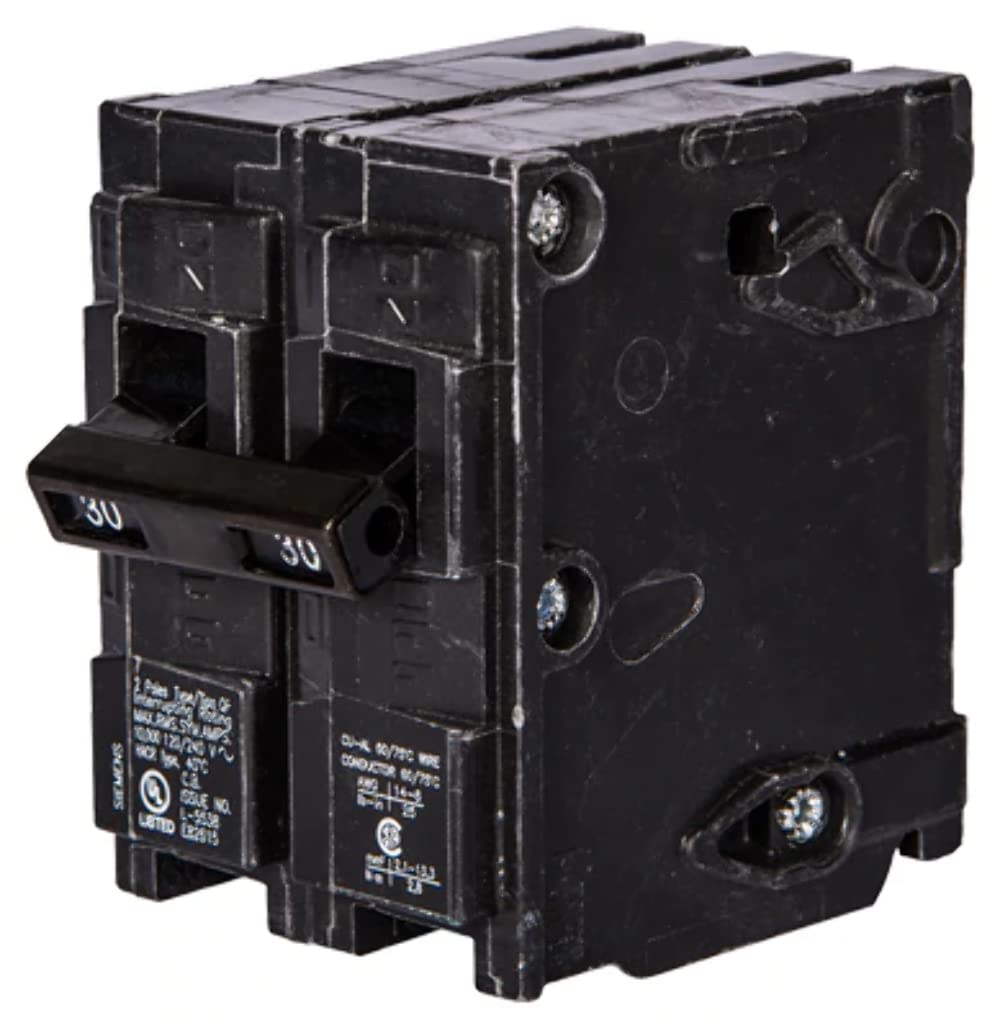 Siemens -HI Q235 35-Amp Double Pole Type QP Circuit Breaker, black