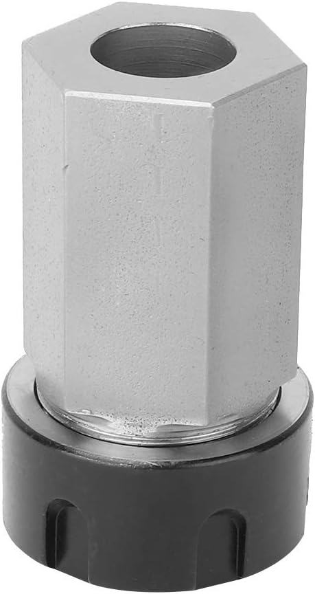 FTVOGUE ER25 Collet Block, Hard Steel Hex Chuck