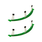 2Pcs Electric Scooter Hall Sensor Board, PCB Hub Motor Hall Effect Sensors