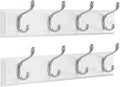 Coat Rack Wall Mount 2 Pack, Coat Hooks Wall Hooks Coat Hangers for Wall, Hat Racks Hooks for Hanging Coats Wall